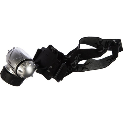 Фонарь налобный Космос H19 1Вт+6LED 3xR03