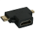 Переходник HDMI-MINIHDMI+MICROHDMI