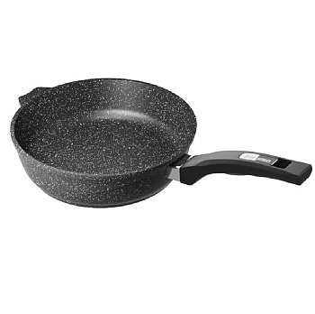 Мечта Гранит black, литая, а/п, несъемная ручка, 18802