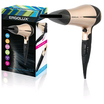 Ergolux ELX-HD03-C64 черный/золото