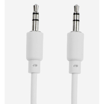 Аудиокабель (3.5mm Jack M - 3.5mm Jack M) 1м Belsis BL1028 белый