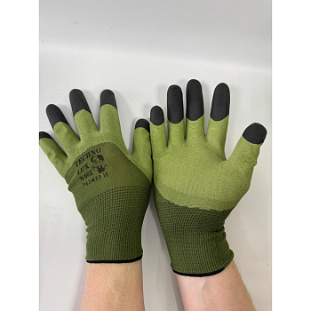 Перчатки нейлоновые с вспененным латексным покрытием №60 Камуфляж ЧП TEXНО (12/600) НОВИНКА 25