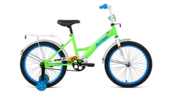 20 ALTAIR KIDS 20 (20" 1 ск. рост. 13") 2022, ярко-зеленый/синий, IBK22AL20040