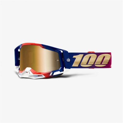 100% Racecraft 2 Goggle United / True Gold Lens (50121-253-02)