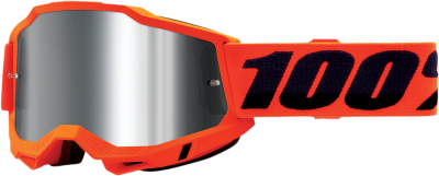 100% Accuri 2 Goggle Neon Orange / Mirror Silver Lens (50221-252-05)