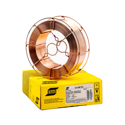 Проволока сварочная ESAB СВ-08Г2С ф1,2мм (5кг) омедненная (2323124600)