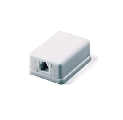 Розетка RJ11 телефонная двойная (2x6P4C)