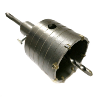 Коронка по бетону, М22 х 68 мм, SDS PLUS, в сборе 73/10/9/1
