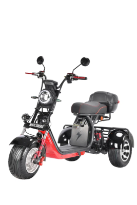 White Siberia Pro Trike 3000W Black