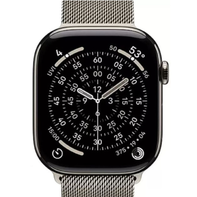 Apple Watch S11 46mm Natural Milanese Loop (M/L)