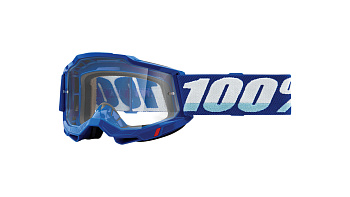 100% Accuri 2 Goggle Blue / Clear Lens (50013-00002)
