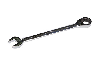 Ключ комбинированный трещоточный 22мм "" (Зубр) 27074-22