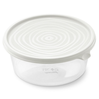 Контейнер пл 1,0л круглый "Сальваре"колор С223КОЛ