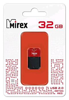 32GB Mirex Arton Красный (13600-FMUART32)