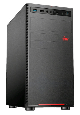 IRU CORP 312 SLIM Intel Pentium G5400 4GB SSD120GB UHDG 610 DOS ЧЕРНЫЙ (1164867)