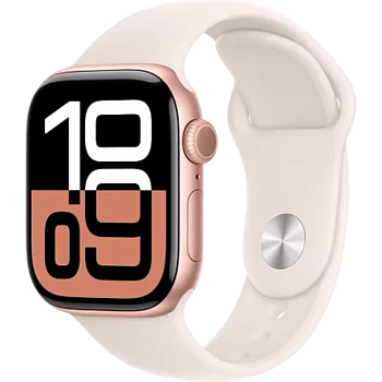Apple Watch S10 46mm Rose Gold Sport Band (M/L)