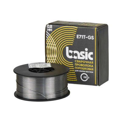 Проволока сварочная START Basic E71T-GS ф0,8 (1кг) порошковая (STB7108)