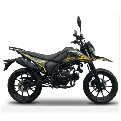 Roliz ALPHA URSA PRO 49сс (125) (EFI - инжектор, LED, Дисковые тормоза. 17/17) Glossy Black/Red