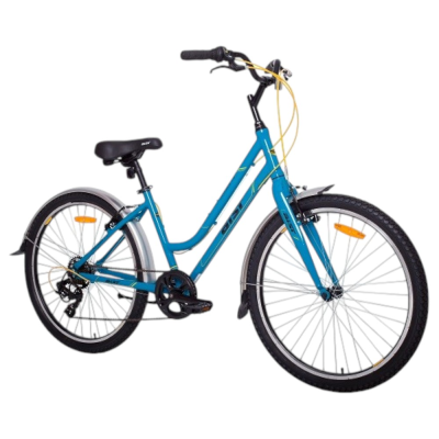 AIST Cruiser 1.0 W (26" рост. 16,5")  голубой Велосипед /ЧЗ/