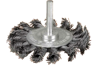 Щётка для дрели плоская, крученая, 75 мм Вихрь (Код ТН ВЭД: 9603500009) 73/1/3/47