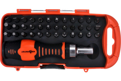 Набор отвертка с битами Квалитет 37 предметов