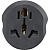 Buro Liver Power 11626/20 (K1616) (1 розетка) темно-серый