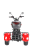 White Siberia Pro Trike 3000W Red