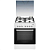 EFES SG 60С40SC1 W БЕЛАЯ ПЛИТА КОМБИНИРОВАННАЯ