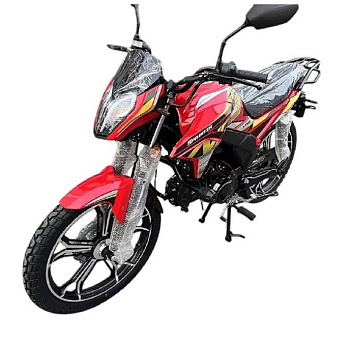 Мопед Sprinter NEO (130) 17/17 LED, диск.тормоза. Black