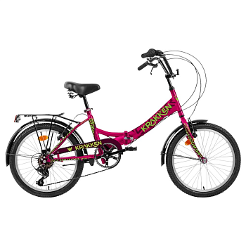 KRAKKEN Krabs 2.0 (20" рост. 12,8")  красный Велосипед/ЧЗ/