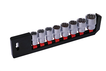 Набор головок 12-гранных Квалитет 16-27 мм НГТ12-12-8