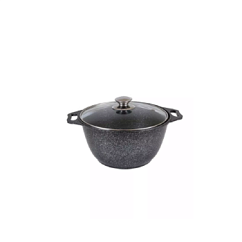 Кукмор ал 4,0л а/п литая стекл крышка КМТИ42А Marble Induction темный мрамор