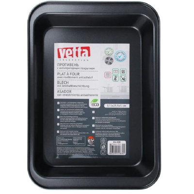 Vetta SL-2006 противень для запекания 37x25x5см глубокий 846-108