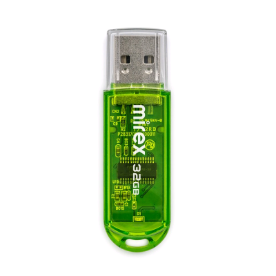 32GB Mirex Elf Зеленый (13600-FMUGRE32)