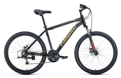 26 FORWARD HARDI 26 2.1 D (26" 21 ск. рост. 18") 2022, ярко-желтый/черный, RBK22FW26709