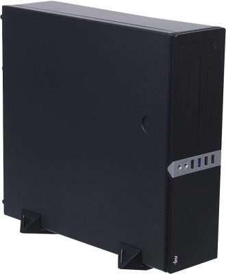 IRU Office 310H6S SFF i3 12100 (3.3) 8Gb SSD256Gb UHDG 730 FreeDOS GbitEth 300W черный  (2061129)