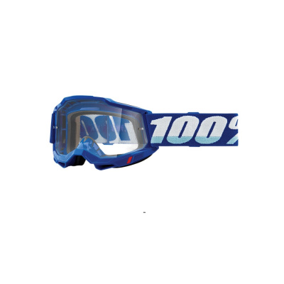 100% Accuri 2 Goggle Blue / Clear Lens (50013-00002)