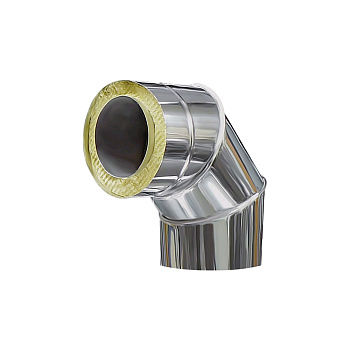 Колено-сэндвич 150/220  90 гр нерж/нерж 1,0мм УМК