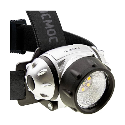 Фонарь налобный Космос H19 1Вт+6LED 3xR03