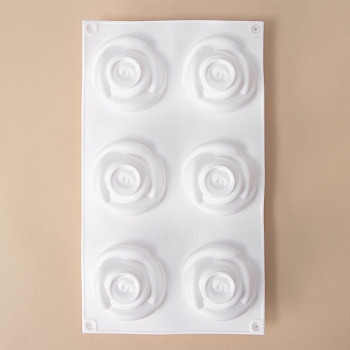 Форма для выпечки силиконовая "Розы" ST-777