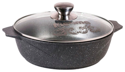 Мечта Гранит black, литая,б/кр, 026802  съемная ручка