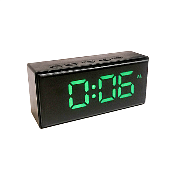 Часы N 6093 зеленый USB, 3*R3