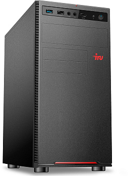 IRU Planio 310H6SEV MT i3 12100 (3.3) 16Gb SSD256Gb UHDG 730 FreeDOS GbitEth 400W черный   (2112581)