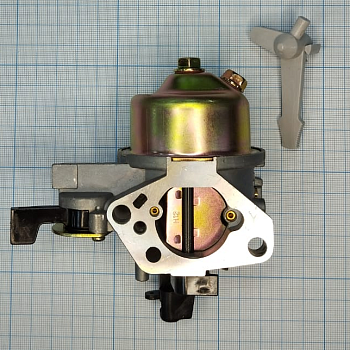 Карбюратор для бензинового двигателя 177F (с краником, без вакуумного регулятора) (870231)