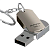 128GB Maxvi MR metallic silver (FD128GBUSB20C10MR)