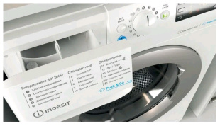 Indesit BWSE 81293X WSV RU  Inverter стиральная машина