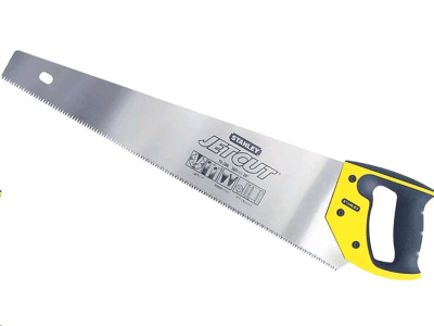 Ножовка по дереву Stanley "Jet-cut" закаленный зуб 7х450мм 2-15-283