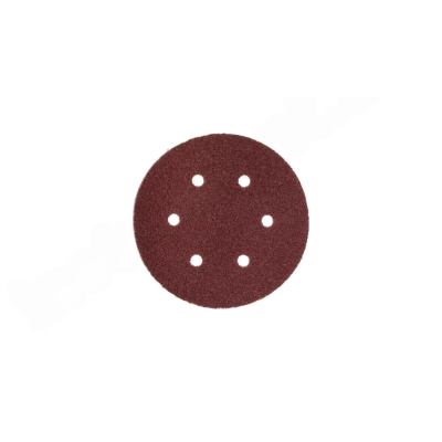 Шлифкруг 1шт. Velcro Мастер "d=150мм, K 80, 6 отв." (Зубр) 35566-150-080