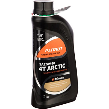 Масло 4-х тактное 1л., п/с, ARCTIC "5W30" (Patriot)  API SL/CF