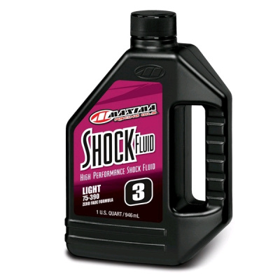 MAXIMA Racing Shock Fluid Light 75/390, 3wt. (минеральное спортивное масло для амортизатора) 946мл 